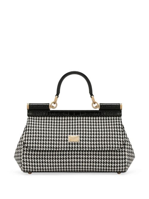 Tote bag with houndstooth pattern DOLCE&GABBANA | BB7652AV919HW5FG